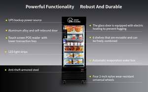 Haha, торговый автомат, местный запас, кофейный сок, протеиновый коктейль, замороженный, ай, умный полностью автоматический торговый автомат с SDK и вилкой США 550F - Product Image 3