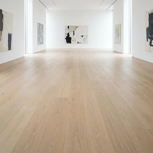 Parquet en <span class=keywords><strong>chêne</strong></span> blanc authentique avec finition mate invisible et base stable multicouche en eucalyptus et bouleau - Product Image 6