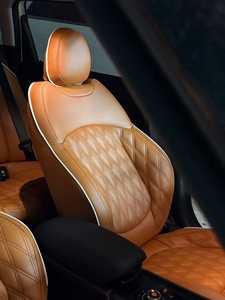 Fundas de Asiento Personalizadas para <span class=keywords><strong>BMW</strong></span> MINI CLUBMAN Coupé COUNTRYMAN, Accesorios para Automóviles, 2, 4 y 5 Asientos, Cuero Nappa, Juego Completo, Cobertura Total - Product Image 2