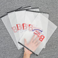 Bijoux en plastique EVA givré personnalisé Ziplock vêtement cosmétiques sac d'emballage
