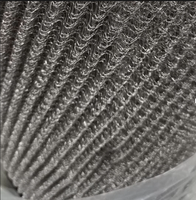 Maille métallique tricotée en acier inoxydable 304 316 pour filtre gaz-liquide, dégazisseur / blindage en maille métallique tricotée en nickel Inconel cuivre