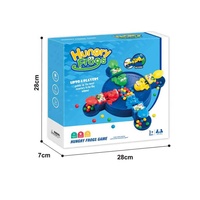 Jeu de société Hungry Frog, grenouille qui saute, mange des perles, jeu de bataille, jouets d'interaction parent-enfant, jeux de table pour 4 joueurs