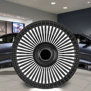 Rines Negros Brillantes para Auto 5x112 19 20 21 22 23 Pulgadas Diseño Multirradio Clásico para Ranger Rover Defender Benz S680 Gls - Product Image 5