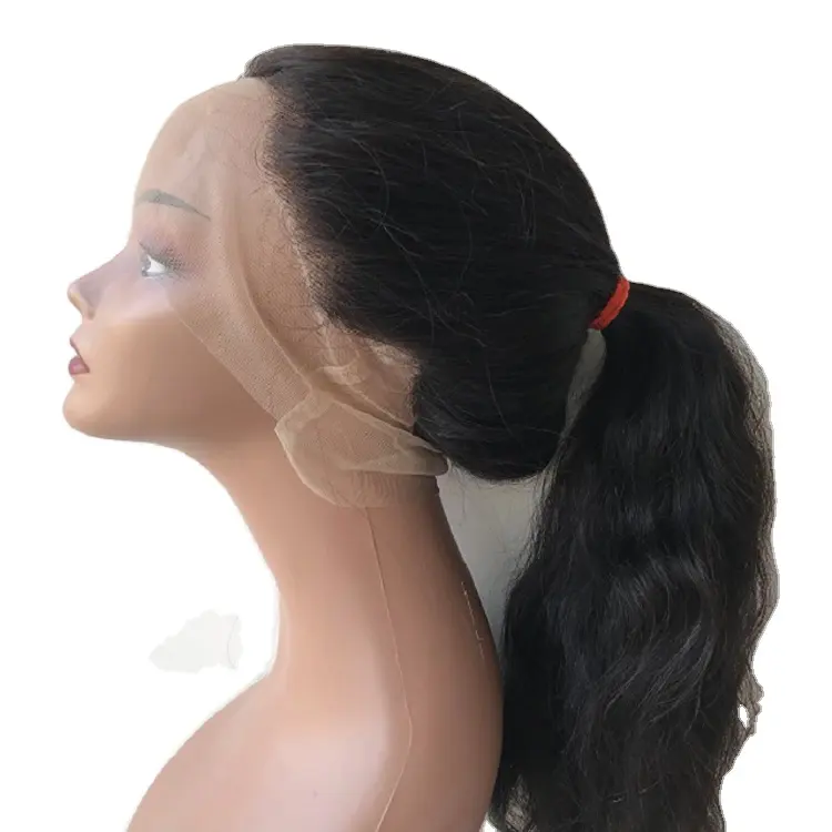 Highest Selling Remy Hair 100% Raw Unprocessed Virgin Indian Human Hair Extensions Full Lace Wigs from India