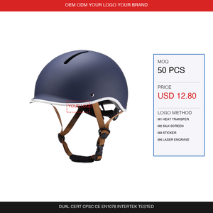 <span class=keywords><strong>Casque</strong></span> de vélo adulte certifié CPSC EN1078 double certification, 11 aérations, léger (485g), technique In-Mold, pour cyclisme, usine OEM ODM - Product Image 6
