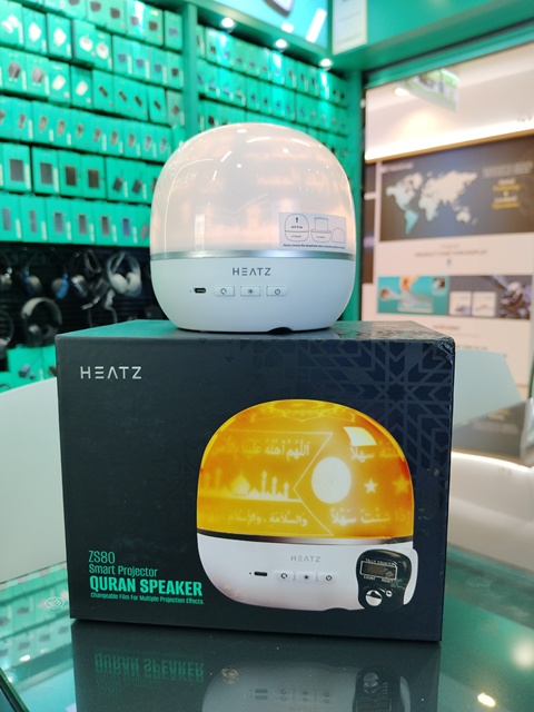 LED for Galaxy Projector Quran Player Bluetooth-Supported Muslim App-Supported Speaker with Touch Control