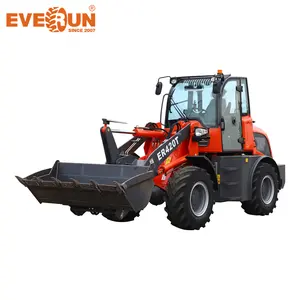 Everun Hot Selling Competitive Price 2ton Er420t Wheel Loader Articulated Truck Farming Machinery