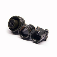 Conector Circular MS3106A12S-3P MS3102A12S-3S MIL-DTL-5015 de 2 Pines y 13A, Enchufe y Tomacorriente de Alimentación y Señal, Compatible con MS3106A14S-6P MS3102A