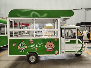 Hot Dog Cart Mobile Food Trailer Crepe <b>Gas</b> <b>Grill</b> <b>BBQ</b> Snack Food Ice Cream Stainless Steel Rust Resistant Trolley Cart - Product Image 5