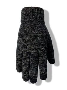 SHANSHI SENSES Men and Womens Wrist-Length Cotton/Spandex Winter Knitted <strong>Touchscreen</strong> Compatible Outdoor Use Hand Warm <strong>Gloves</strong> - Product Image 5