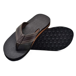 <span class=keywords><strong>Sandalias</strong></span> <span class=keywords><strong>de</strong></span> <span class=keywords><strong>cuero</strong></span> <span class=keywords><strong>para</strong></span> <span class=keywords><strong>hombre</strong></span>, chanclas ligeras con soporte <span class=keywords><strong>para</strong></span> el arco, <span class=keywords><strong>para</strong></span> Yoga y Deportes - Product Image 1