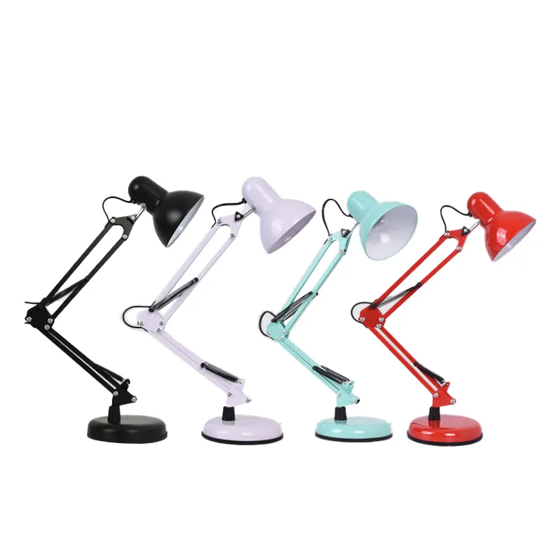 Petite lampe de bureau avec variateur, technologie intelligente, vente en gros, lampe de charge articulée en bois personnalisée, Table de chevet