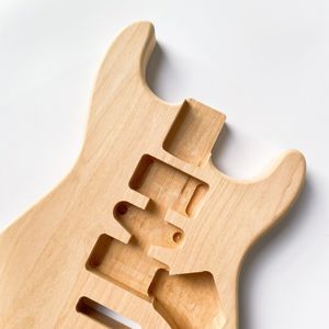 Cuerpo de guitarra de aliso macizo personalizado sin acabar con buen precio - Product Image 5