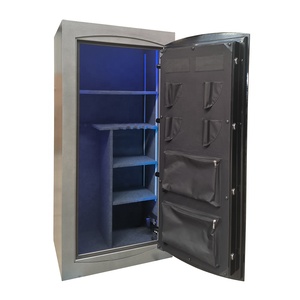 Caja Fuerte para Armas de Fuego Resistente al Fuego de Acero Metálico, Armario para Armas de Fuego Ignífugo en Oferta para 28 Pistolas <span class=keywords><strong>Nerf</strong></span> - Product Image 4