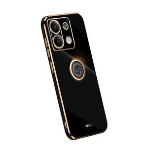 Funda de teléfono de TPU suave galvanizada a prueba de golpes con funda de soporte de anillo para <span class=keywords><strong>Xiomi</strong></span> <span class=keywords><strong>Redmi</strong></span> <span class=keywords><strong>Note</strong></span> 13 <span class=keywords><strong>Pro</strong></span> 4G <span class=keywords><strong>Note</strong></span> 12S Poco X6 <span class=keywords><strong>Pro</strong></span> - Product Image 1