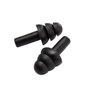 Clip nasal ovale et <span class=keywords><strong>bouchons</strong></span> <span class=keywords><strong>d</strong></span>'<span class=keywords><strong>oreilles</strong></span> de style balle en silicone pour adultes, accessoires de natation et de fitness étanches pour le sport - Product Image 2