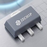 Commutateur RF SPDT MMIC GaAs à puce JZ, IC DC-4GHz réfléchissant 50 Ohm avec contrôle logique intégré, modèle JZISW-0004DT-PD-MS8G pour applications sans fil