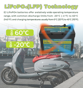 48V 25Ah LiFePO4 그룹 27 배터리, 골프 카트 및 AGV용 스마트 BMS, 저온 열 기능 - Product Image 4