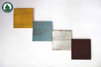 Texture ou couleur en bois de nature enduite