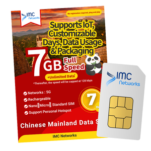 Carte SIM physique eSIM locale chinoise personnalisée pour données mobiles, avec forfait flexible illimité pour IoT M2M - Product Image 1
