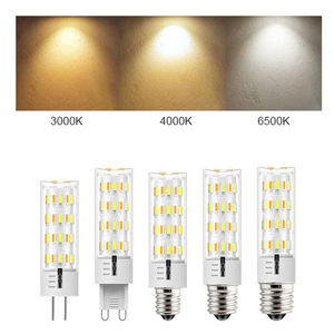 New Hot G9 <span class=keywords><strong>E14</strong></span> chuyển đổi Dimmable dẫn bóng đèn 4W 120V 230V G9 3 CCT thay đổi đèn pha lê - Product Image 1