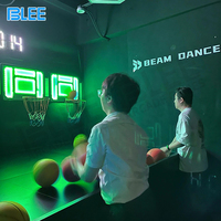 Jeu de tir interactif sur panneau de basket-ball d'intérieur pour le team building, défi de tir, jeu d'évasion, jeu de panier