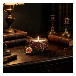 Coffret Cadeau de Bougies Parfumées Personnalisées avec Logo – Pot Premium pour Aromathérapie – Promotion Commerciale – Cérémonie Saisonnière – Lancement - Product Image 4