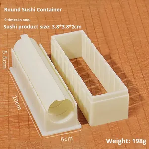 Nhựa DIY <span class=keywords><strong>Sushi</strong></span> Maker <span class=keywords><strong>kit</strong></span> bao gồm gạo CuộN khuôn hình dạng con lăn công cụ mái chèo & spreader cho <span class=keywords><strong>sushi</strong></span> làm - Product Image 6