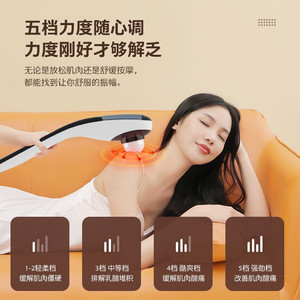 ไม้กดจุดนวดกล้ามเนื้อ Dolphin Massage Stick Fascia Gun 12 ระดับความเร็ว มอเตอร์ไร้แปรงถ่าน ชาร์จไฟได้ สำหรับคอ ไหล่ หลัง เอว ขา - Product Image 4