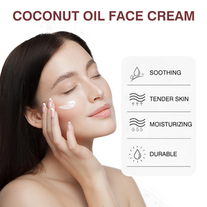 MOOYAM Crema Facial de Aceite de Coco de 300ml Crema Facial Hidratante del Fabricante Vitamina E Brillo de Hierbas para Uso Doméstico - Product Image 3