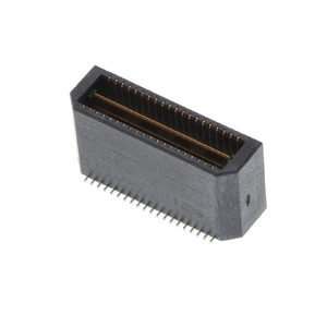 Connecteur de carte à carte à double rangée QTE-020-01-F-D-A-K-TR, 40 positions, pas de 0,8 mm, SMT, ruban doré et bobine - Product Image 6