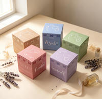 Cajas Plegables Ecológicas Personalizadas para Velas, de Cartón Reciclado, Biodegradable y Reciclable, con Laminado Mate, Venta al Por Mayor