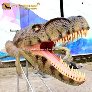 بلدي دينو الديكور المتحركة متحرك 3D نموذج رأس ديناصور