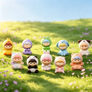 Juguete de PVC Adorable, Figura Coleccionable Yubi <span class=keywords><strong>NEGO</strong></span>, Caja Sorpresa de PVC, Figura de Escritorio Moderna y Jugueteable, Muñeca Decorativa, Caja Misteriosa de Regalo para Niñas - Product Image 6