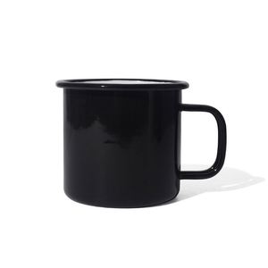 Juego de vajilla esmaltada Homecook: Cuencos de sopa, platos redondos, tazas y tazones para la cena, tazas y platos de café esmaltados, sublimables. - Product Image 1