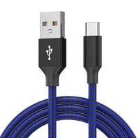 Cable de Datos de Carga Rápida USB-A a Tipo-C de Alta Calidad OEM ODM 2A 10W 1m 2m 3m Personalizado con Trenzado de Nailon y Aleación de Aluminio
