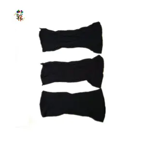 Snood-malla elástica de nailon para hombre y mujer, gorros de malla elásticos, Color negro, Unisex, HPC-1424