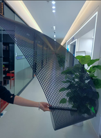 Écran de projection holographique LED HD pour la publicité interactive, les salons professionnels, écran holographique transparent 3D invisible