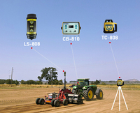 Récepteur de contrôle de machine pour niveleurs laser rotatifs – Équipement de nivellement laser rotatif pour la topographie