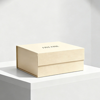 Boîte magnétique rigide en carton recyclable sur mesure haut de gamme, boîte cadeau pliante de luxe, estampage à chaud, gaufrage, logo personnalisé, fabrication artisanale