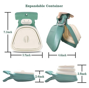 ZMaker portatile pieghevole <span class=keywords><strong>Pet</strong></span> Poop Clean strumento di pulizia <span class=keywords><strong>Pet</strong></span> Poop <span class=keywords><strong>Scooper</strong></span> con sacchetto per rifiuti - Product Image 2