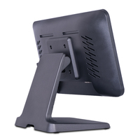 Terminal POS con Pantalla Táctil de 15 Pulgadas y Pantalla Secundaria Opcional, Adecuado para Supermercados y Puntos de Venta de Cafeterías