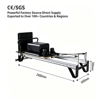 MJD Reformer de Pilates en alliage d'aluminium, lit de Pilates professionnel pour studio, couleur personnalisée, machine de Pilates commerciale, prix d'usine