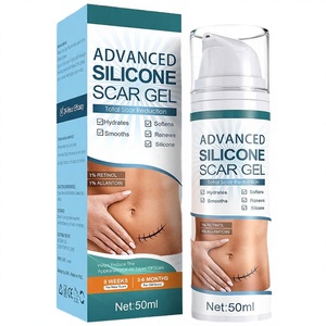 <span class=keywords><strong>Gel</strong></span> Cicatrisant Avancé en <span class=keywords><strong>Silicone</strong></span> OEM Réduit l'Apparence des Vieilles/NOUVELLES Cicatrices, Vergetures, Chéloïdes Chirurgicaux, Acné – Crème de Soin Corporel Fabriquée en Chine - Product Image 4