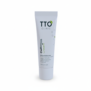 Crème au collagène TTO Clinic 75 ml, acide hyaluronique, vitamine E, hydratation intense, apaisante, raffermissante, anti-âge, réparatrice pour femmes, tous types de peau - Product Image 2