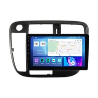 MEKEDE MS commande vocale 1280*720 lecteur android de voiture pour Honda Civic 1998-2000 estereo para carro pantalla touch