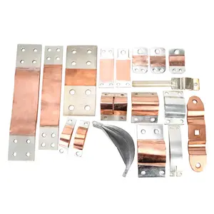 Copper laminated flexible jumpers Copper laminated flexible shunts Copper laminated flexible connectors