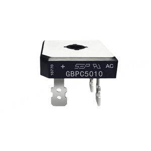 GBPC5010 50A/1000V Rectificador de puente cuadrado de silicio tipo pila - Product Image 1