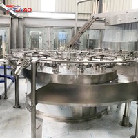 Fabricant de machines de remplissage d'eau 6000 BPH 500 ml 750 ml les mieux notées – Ligne complète de production d'eau minérale pour petites bouteilles d'eau