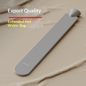 Bolsa de Agua Caliente Extra Larga y Extra Grande, Recargable, de Doble Uso (Agua Fría/Caliente), <span class=keywords><strong>para</strong></span> Mujeres, Dormitorios Estudiantiles, Calentador de Pies - Product Image 6